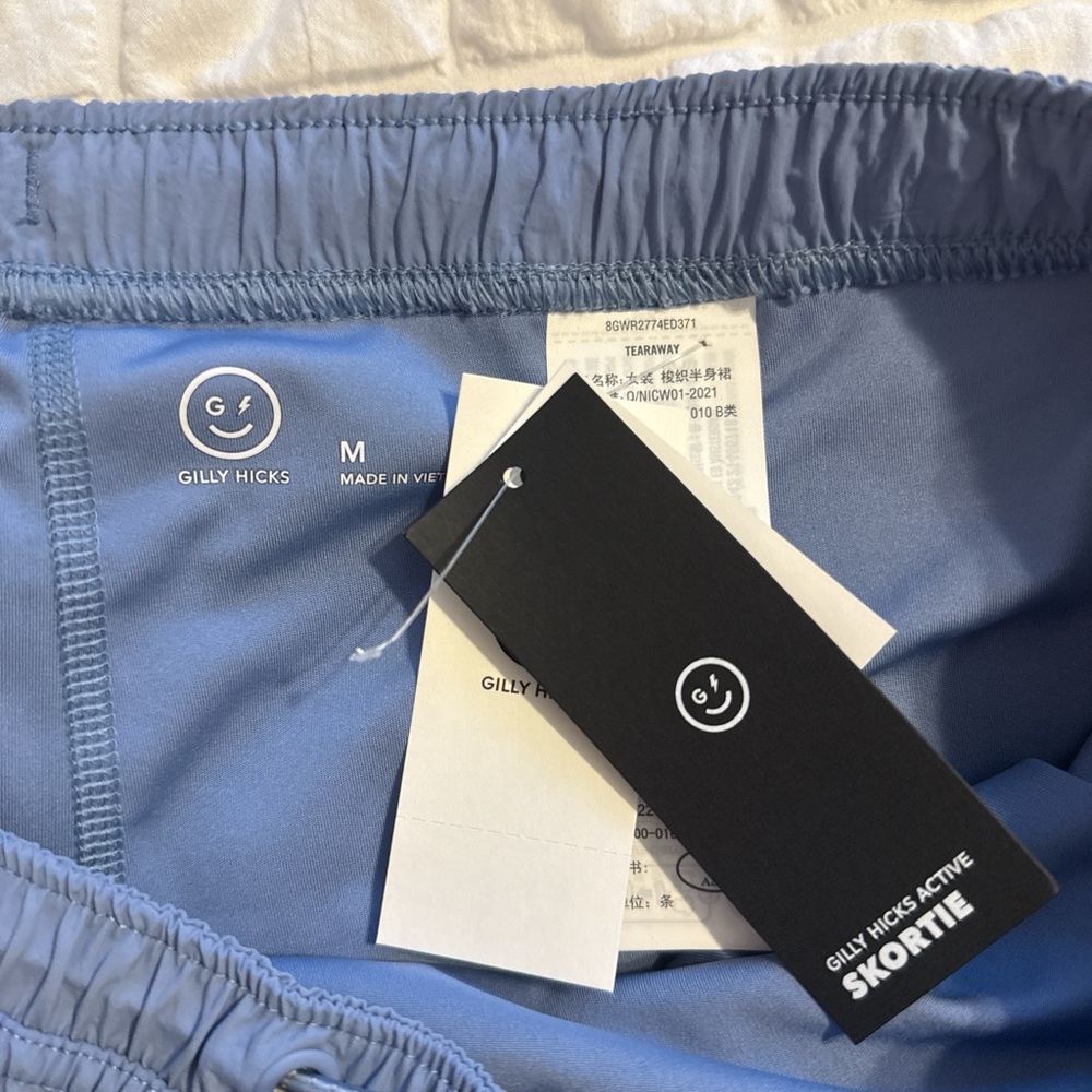 Gilly Hicks Light Blue Active Skortie